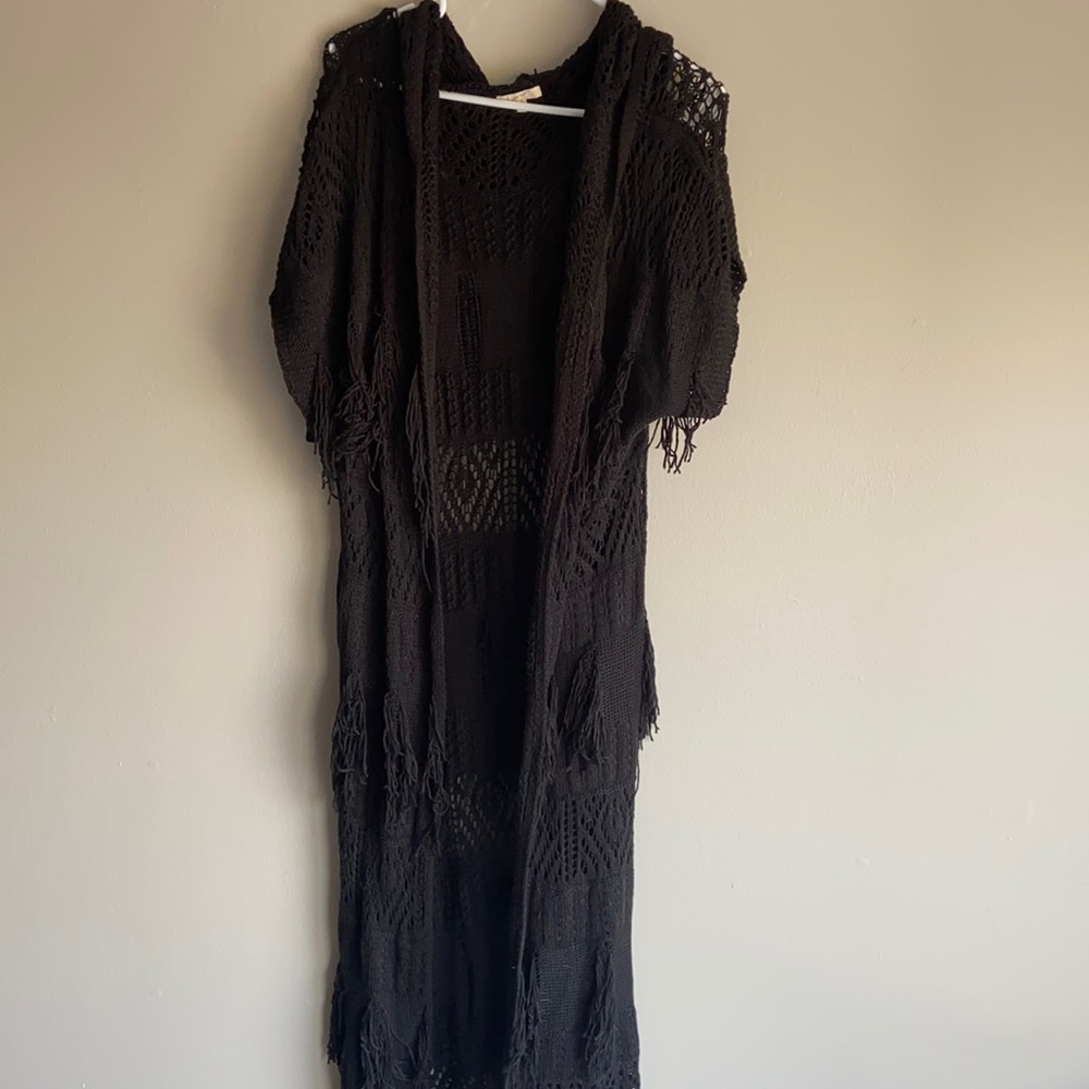 Women’s black Cardigan / Shawl